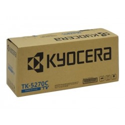 Kyocera TK 5270C - Cián - original - kit de tóner