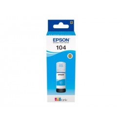 Epson 104 - 65 ml - cián - original - depósito de tinta