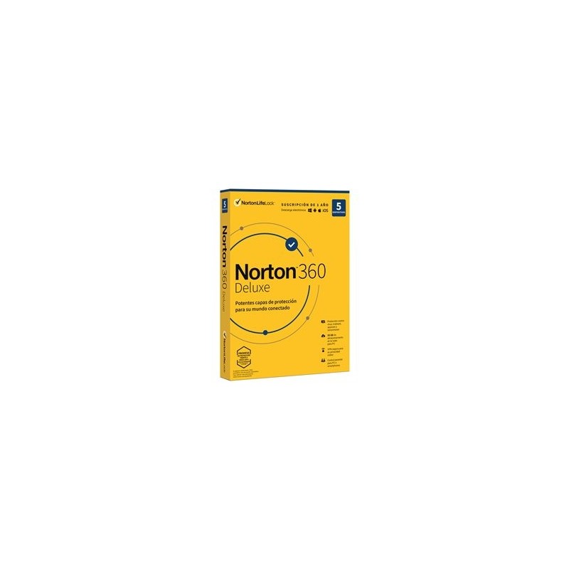 Norton 360 Deluxe - Para Tech Data - licencia de suscripción (1 año)