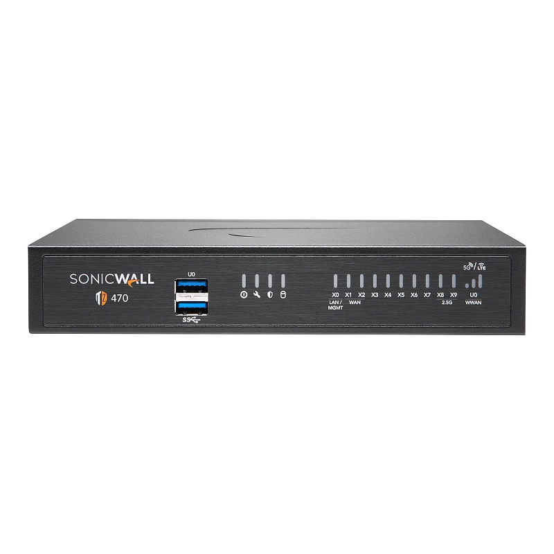 SonicWall TZ470 - Aparato de seguridad - GigE, 2.5 GigE