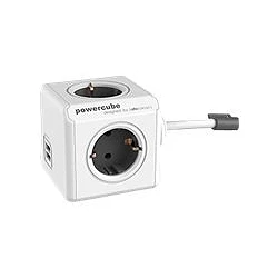 Allocacoc PowerCube extended usb - Unidad de distribución de potencia