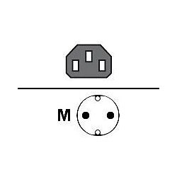 Lenovo - Cable de alimentación - CEE 7/7 (M) a IEC 60320 C13