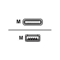 Huddly - Cable USB - USB Tipo A (M) a USB-C (M)