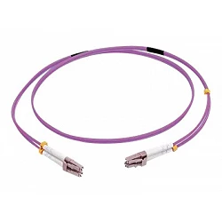 C2G 15m LC/LC OM4 LSZH Fibre Patch - Purple