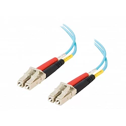 C2G LC-LC 10Gb 50/125 OM3 Duplex Multimode PVC Fiber Optic Cable (LSZH)