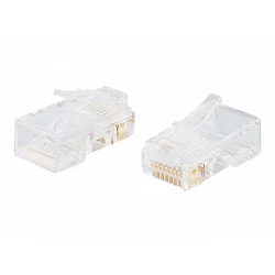 C2G RJ45 Cat5E Modular Plug for Flat Stranded Cable