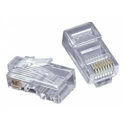 C2G RJ45 Cat5E Modular Plug for Flat Stranded Cable