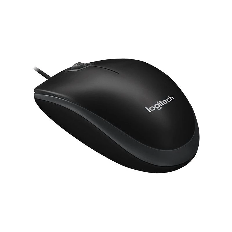 Logitech B100 - Ratón - diestro y zurdo - óptico