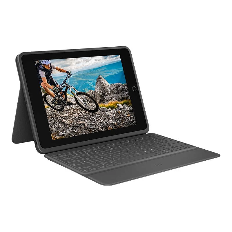 Logitech Rugged Folio - Caja de teclado y folio