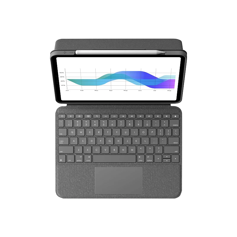 Logitech Folio Touch - Caja de teclado y folio