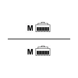 Belkin - Cable de interconexión - RJ-45 (M) a RJ-45 (M)