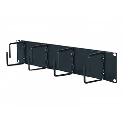 APC - Organizador de cable - negro - 2U - para NetShelter EP  NetShelter ES  NetShelter SX  Netshelter VS  Netshelter VX