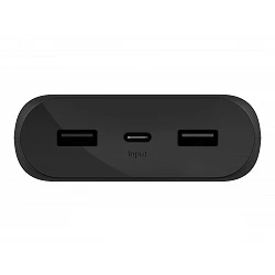 Belkin - Cargador portátil - 20000 mAh - 3 conectores de salida (USB, USB-C)