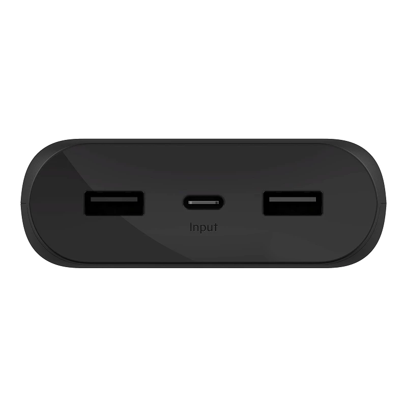 Belkin - Cargador portátil - 20000 mAh - 3 conectores de salida (USB, USB-C)