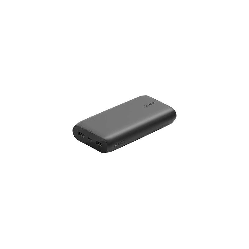 Belkin - Cargador portátil - 20000 mAh - 3 conectores de salida (USB, USB-C)