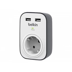 Belkin - Protector contra sobretensiones - conectores de salida: 1