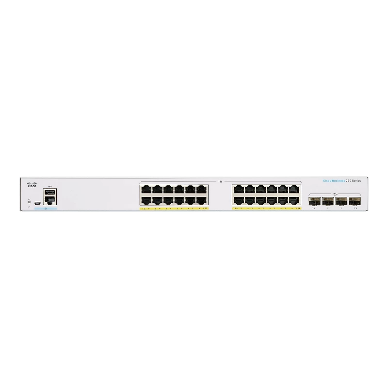 Cisco Business 250 Series 250-24P-4X - Conmutador