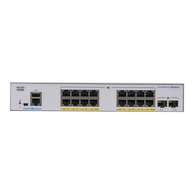 Cisco Business 350 Series 350-16P-E-2G - Conmutador