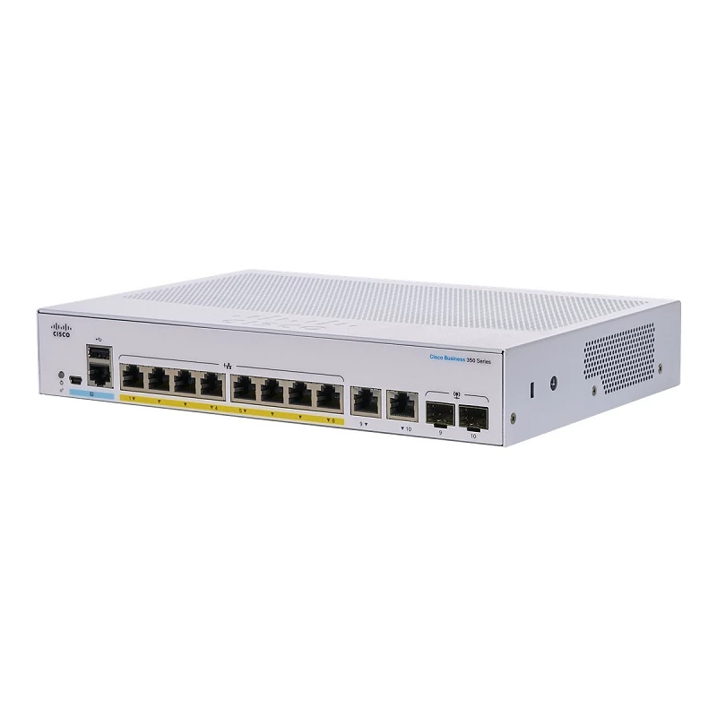 Cisco Business 350 Series 350-8P-E-2G - Conmutador