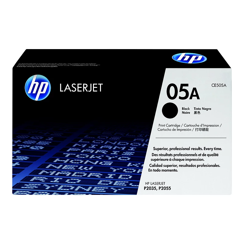 HP 05A - Negro - original - LaserJet - cartucho de tóner (CE505A)