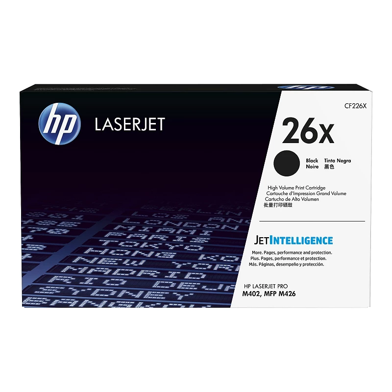 HP 26X - Alto rendimiento - negro - original