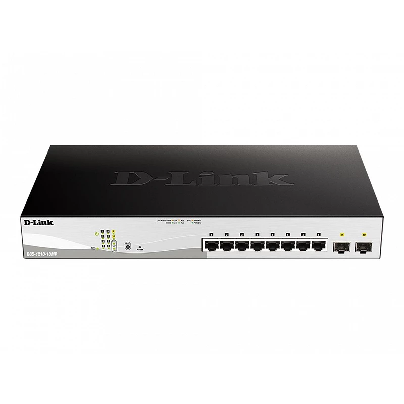 D-Link Web Smart DGS-1210-10MP - Conmutador