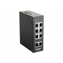 D-Link DIS 100E-8W - Conmutador - sin gestionar