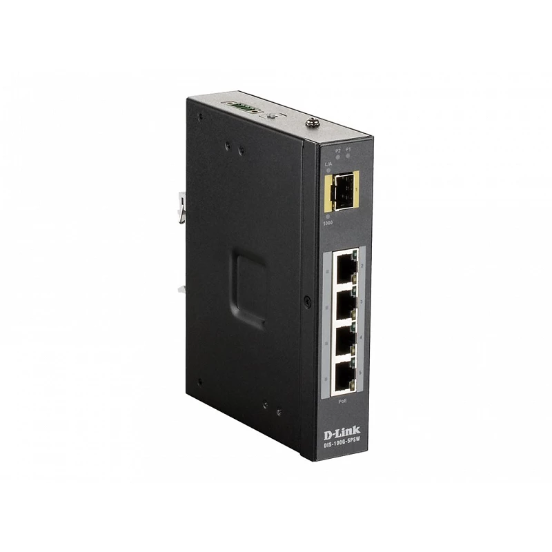 D-Link DIS 100G-5PSW - Conmutador - sin gestionar