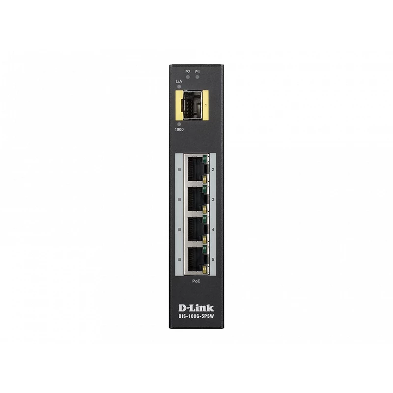 D-Link DIS 100G-5PSW - Conmutador - sin gestionar