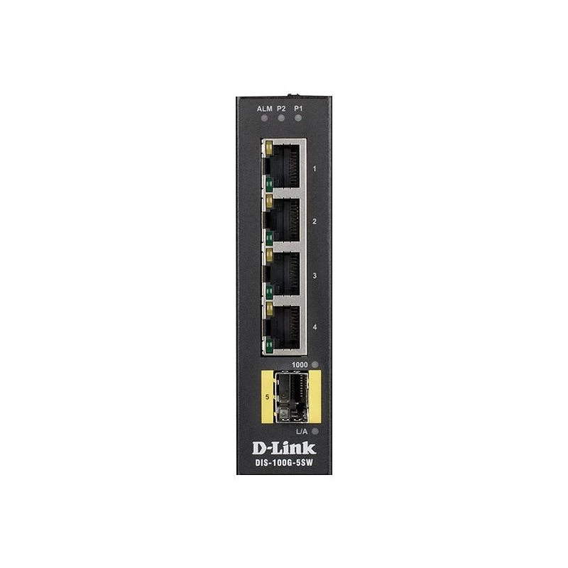 D-Link DIS 100G-5SW - Conmutador - sin gestionar