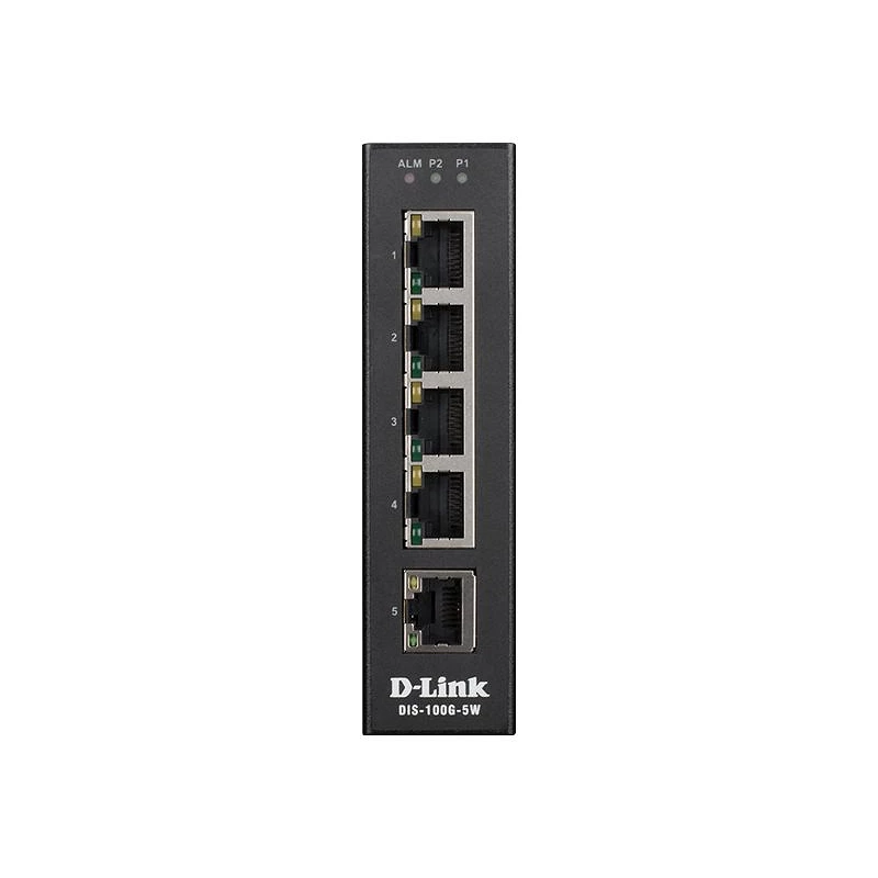 D-Link DIS 100G-5W - Conmutador - sin gestionar