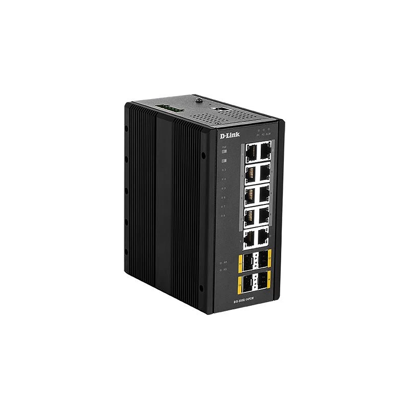 D-Link DIS 300G-14PSW - Conmutador - Gestionado