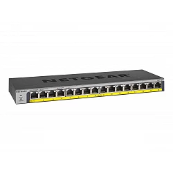 NETGEAR GS116LP - Conmutador - 16 x 10/100/1000 (PoE+)