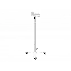 Compulocks Extended VESA Articulating Tablet Arm Rolling Cart