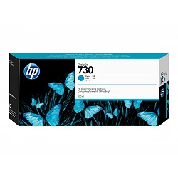 HP 730 - 300 ml - gran capacidad - cián - original