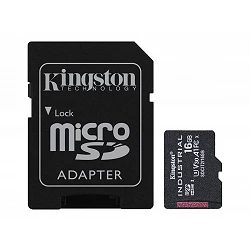 Kingston Industrial - Tarjeta de memoria flash (adaptador microSDHC a SD Incluido)