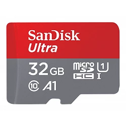 SanDisk Ultra - Tarjeta de memoria flash (adaptador microSDHC a SD Incluido)