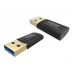 Vision Professional - Adaptador USB - USB Tipo A (M) a USB-C (H)