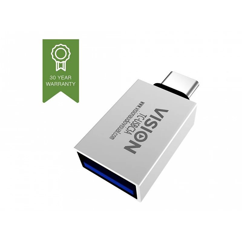 Vision - Adaptador USB - USB-C (M) a USB Tipo A (H)