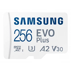 Samsung EVO Plus MB-MC256KA - Tarjeta de memoria flash (adaptador microSDXC a SD Incluido)