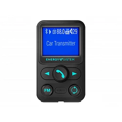 Energy Car FM-T Series Xtra - Bluetooth manos libres / transmisor de FM / cargador para teléfono móvil, sonido de coch