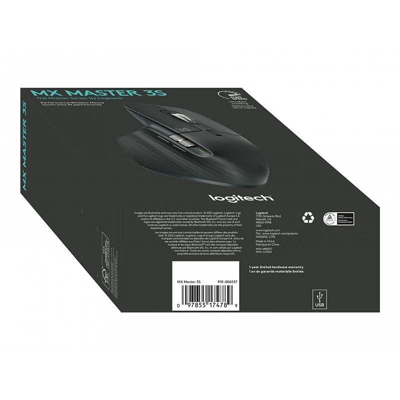 Logitech Master Series MX Master 3S - Ratón