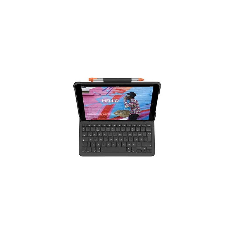 Logitech Slim Folio - Caja de teclado y folio