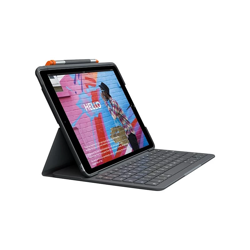 Logitech Slim Folio - Caja de teclado y folio