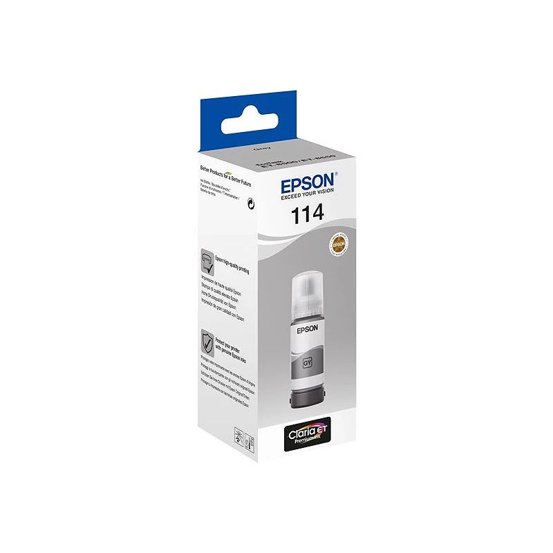 Epson 114 - 70 ml - gris - original - recarga de tinta