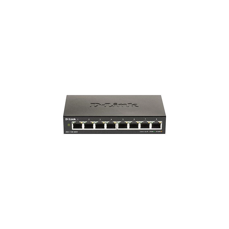 D-Link DGS 1100-08V2 - Conmutador - inteligente