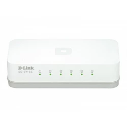 dlinkgo 5-Port Fast Ethernet Easy Desktop Switch GO-SW-5E