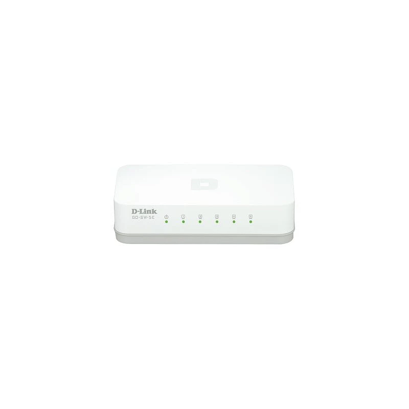 dlinkgo 5-Port Fast Ethernet Easy Desktop Switch GO-SW-5E