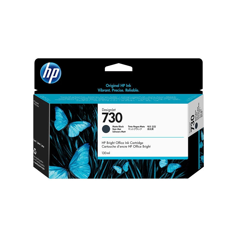 HP 730 - 130 ml - negro mate - original - DesignJet