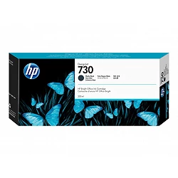 HP 730 - 300 ml - gran capacidad - negro mate